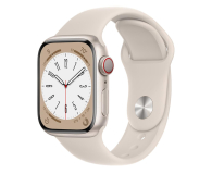 Apple Watch 8 41/Starlight Aluminum/Starlight Sport LTE - 1070965 - zdjęcie 1